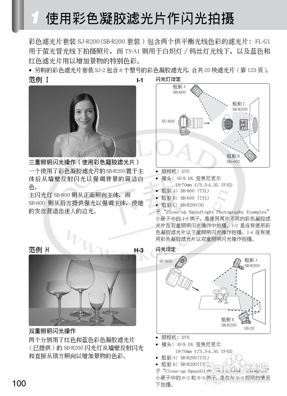 尼康SB-R200数码相机使用说明书:[11]