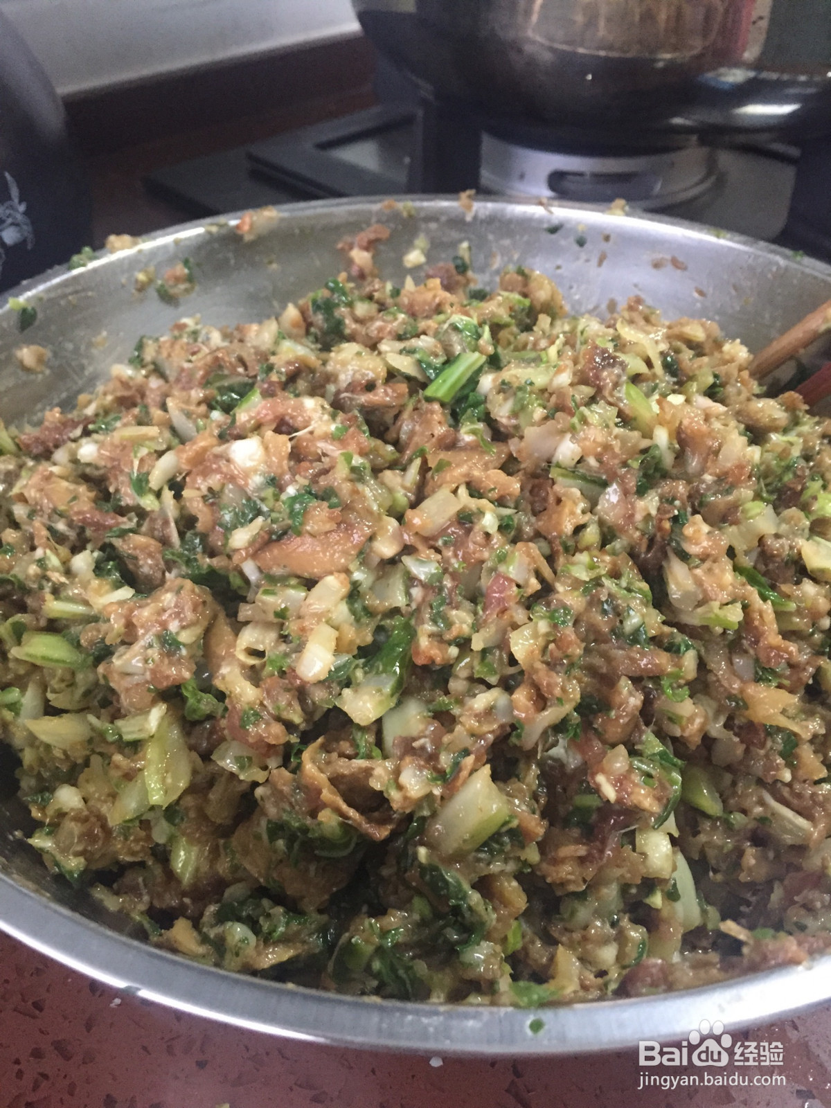 干菜叶包子的做法