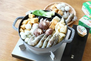 热乎乎的三鲜火锅