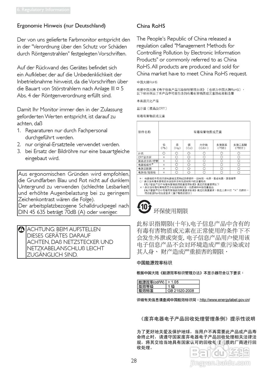 飞利浦197E3LSU/93液晶显示器使用说明书:[3]