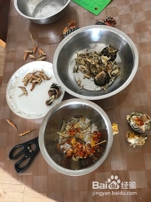 蟹肉油的做法
