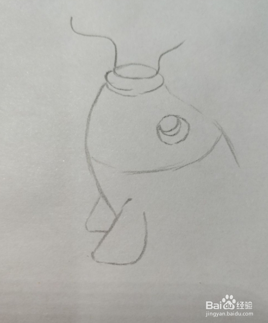 简笔画画锦鲤
