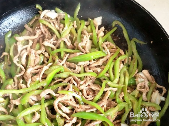 怎么做美味的青椒炒肉丝