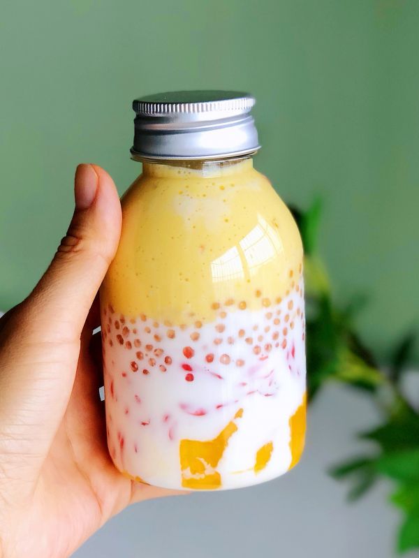 椰浆芒果西米露