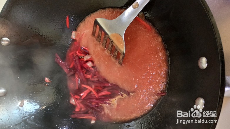 制作美味的红菜汤