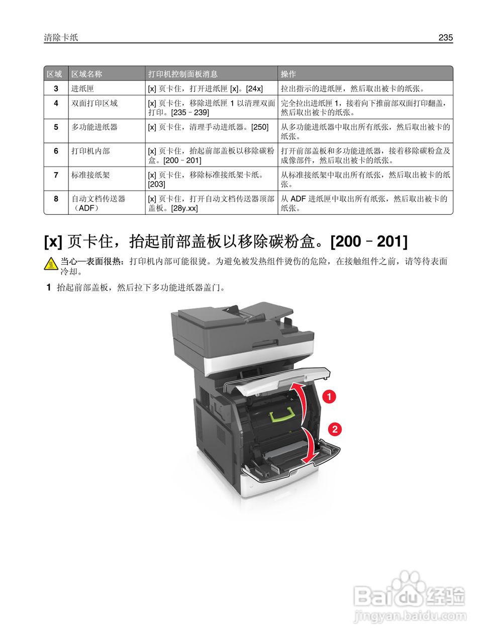 利盟Lexmark MX711打印机说明书:[24]