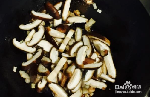 香菇青菜的做法