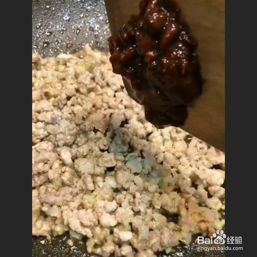 肉沫酱汁豆腐教程