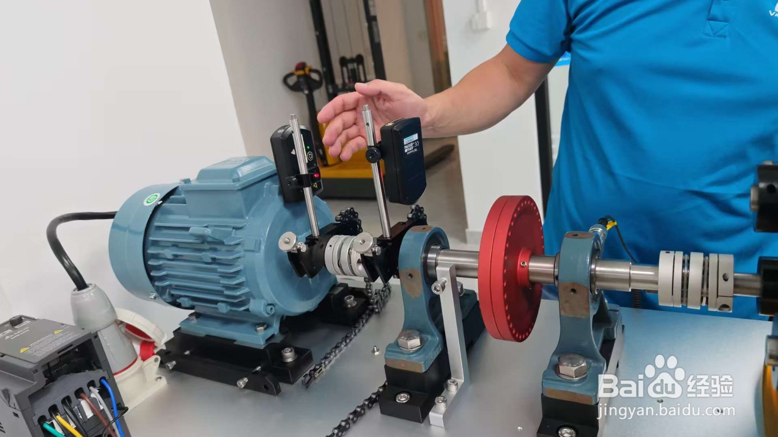 激光对中仪S端和M端安装方式