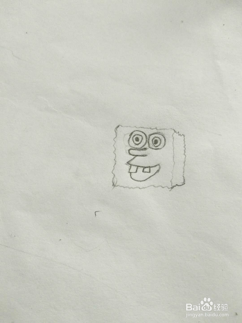 海绵宝宝怎么画呢