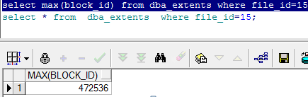 Oracle空间清理及表空间扩容
