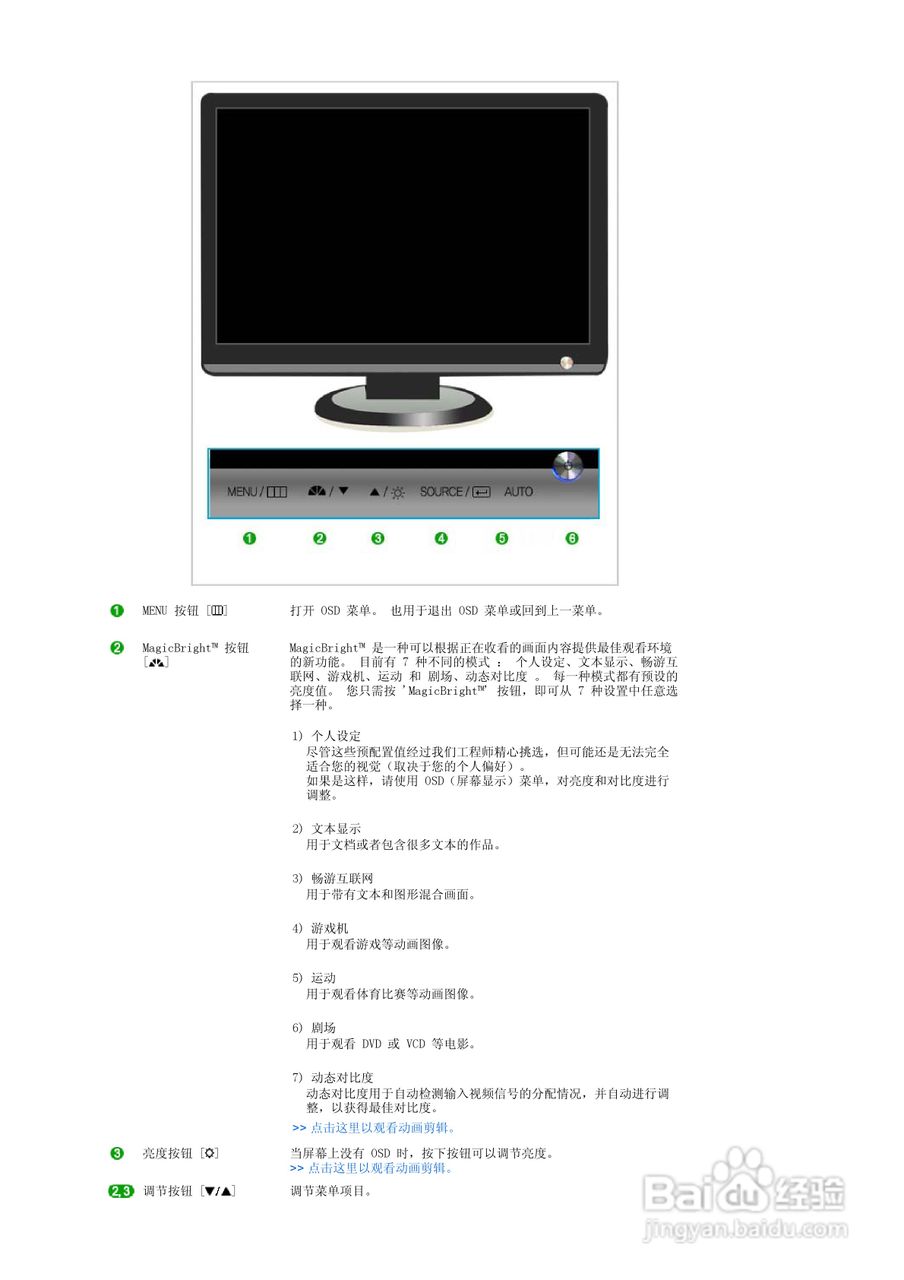 三星931BW液晶显示器使用说明书:[2]