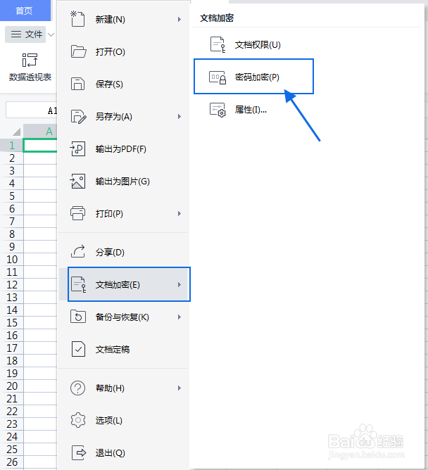 编辑文档需要密码要怎么设置