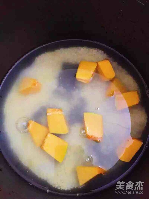小米南瓜粥的做法