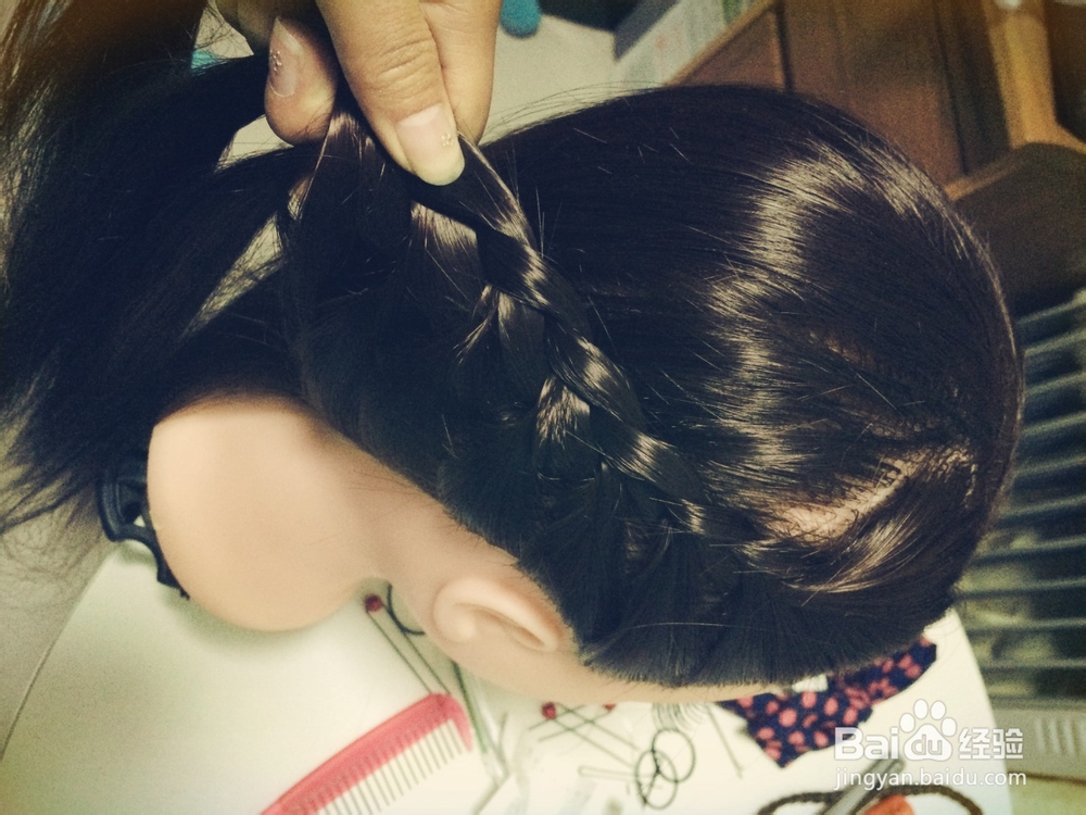 韩式沙滩阳光盘发~