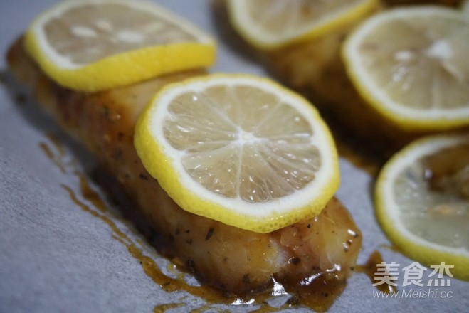 意式柠檬烤鳕鱼块
