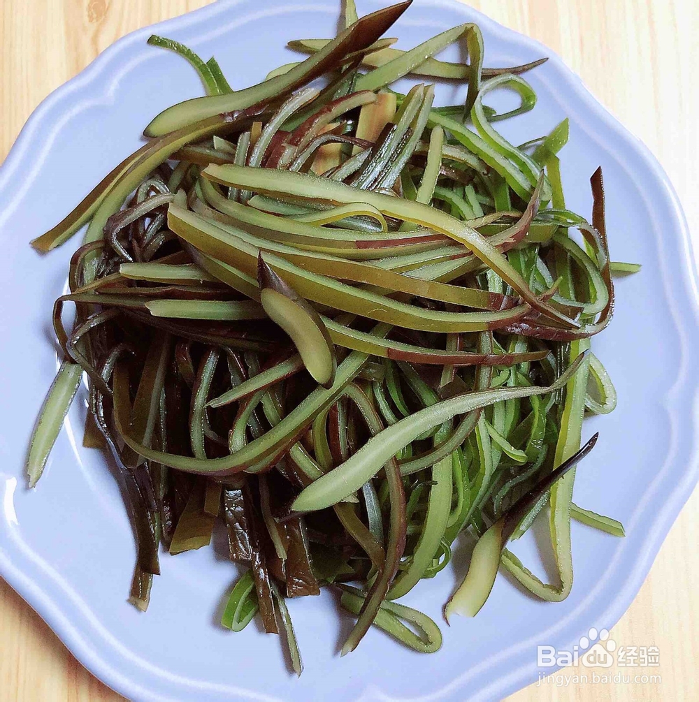 好吃上天的猪油香辣海带丝的教程