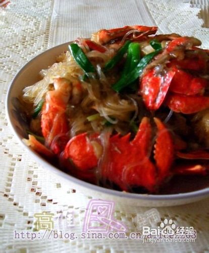 姜葱粉丝炒蟹——广东酒楼点菜率颇高的海鲜料理