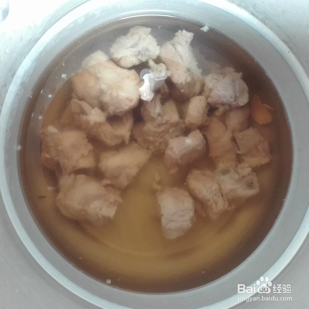 排骨炖黄瓜的做法