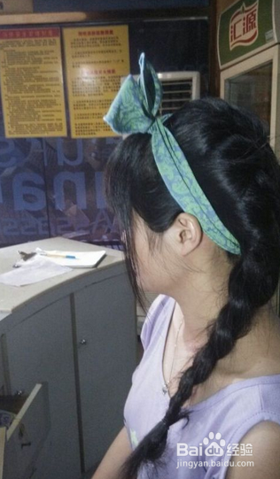 蜈蚣辫田园编风发型