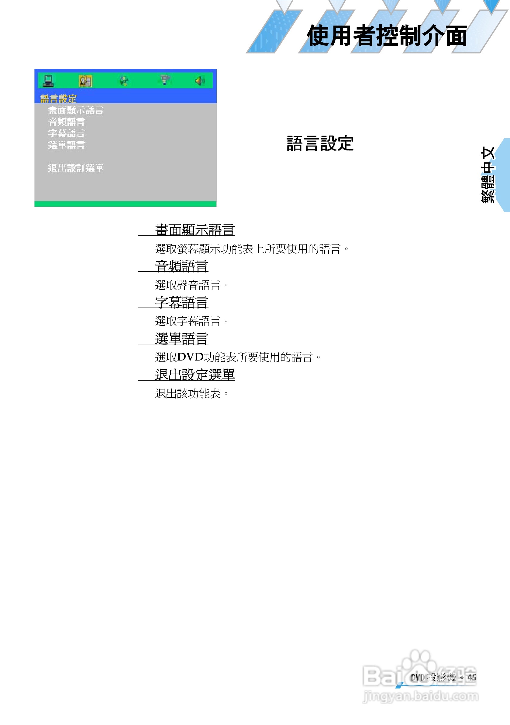 奥图码 U2投影机说明书:[5]