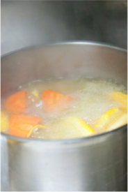 虫草玉米龙骨汤