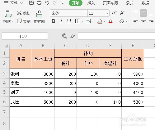 怎样用Excel表格制作工资条