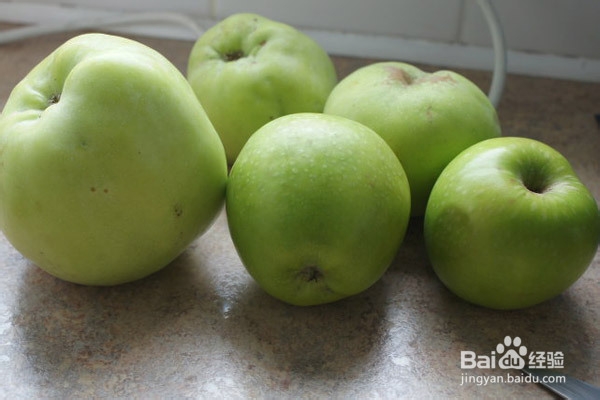 自制青苹果沙司