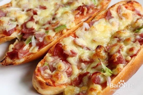 牛奶面包——简易披萨