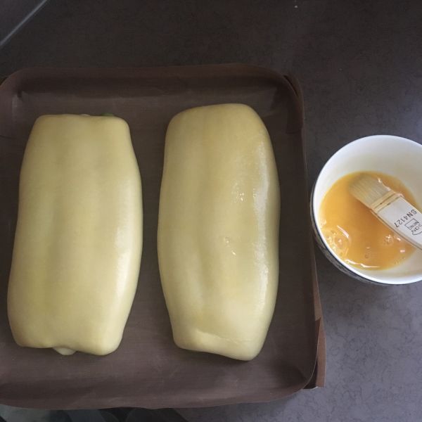 淡奶油双色面包