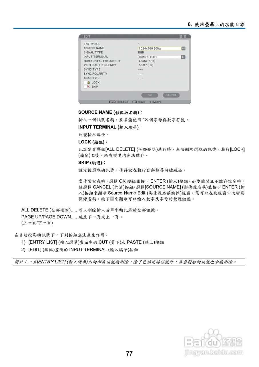 NEC NP901W型投影机用户手册:[10]