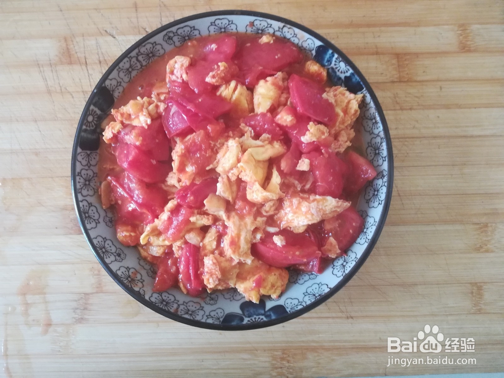 经典下饭菜-西红柿炒鸡蛋