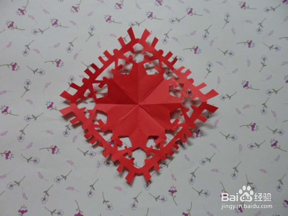 窗花：[14]春节窗花之红红火火