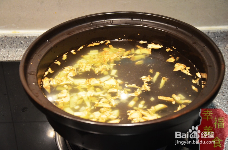 教你怎样安全吃蟹之姜茶的制作