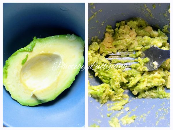 牛油果虾仁卷饼