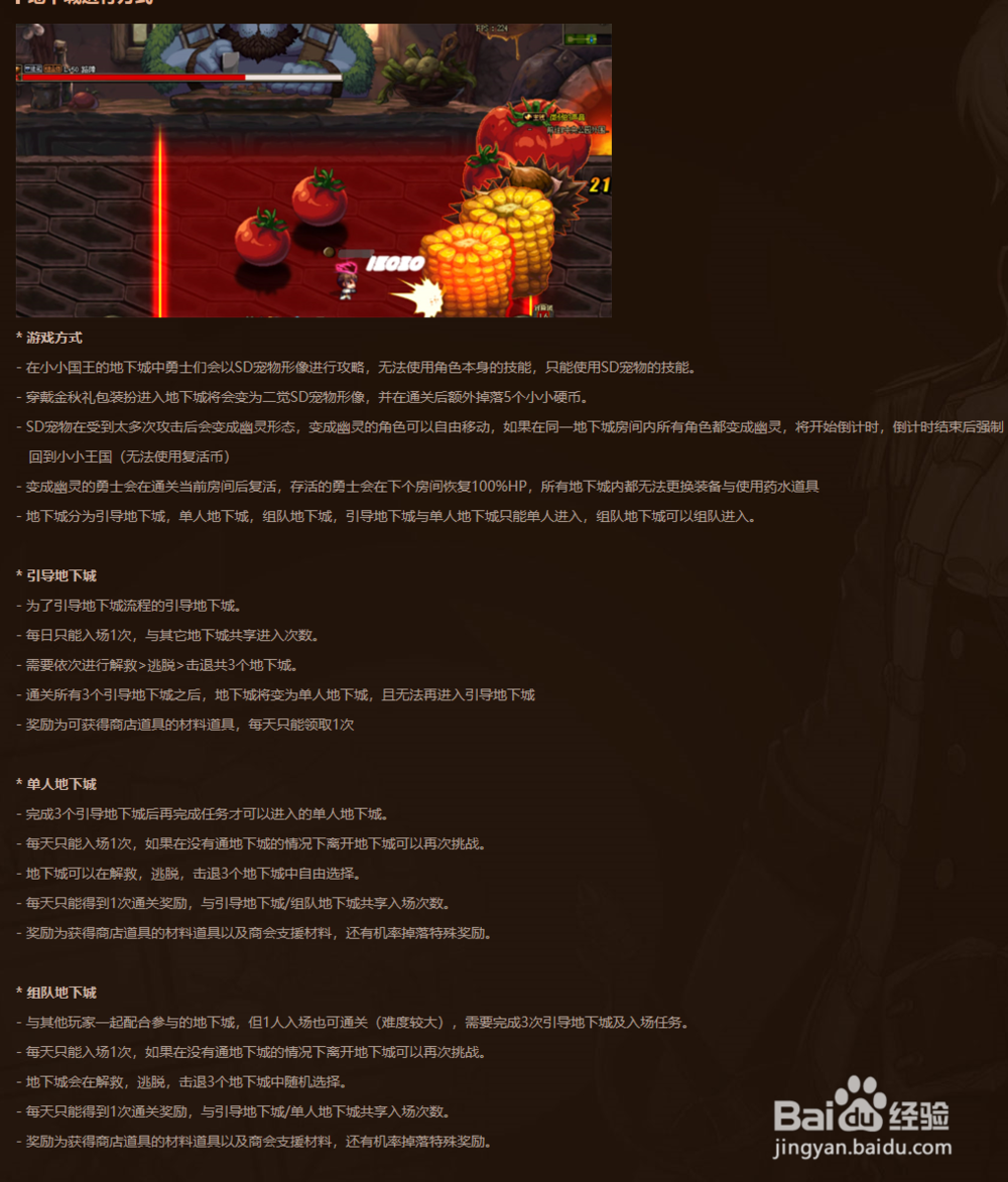 dnf小小王国怎么玩