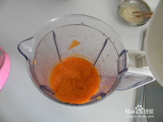 营养主食——胡萝卜韭菜鸡蛋馅饼