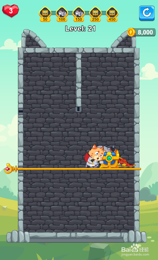 Love & Treasure Game的Level:21如何通过