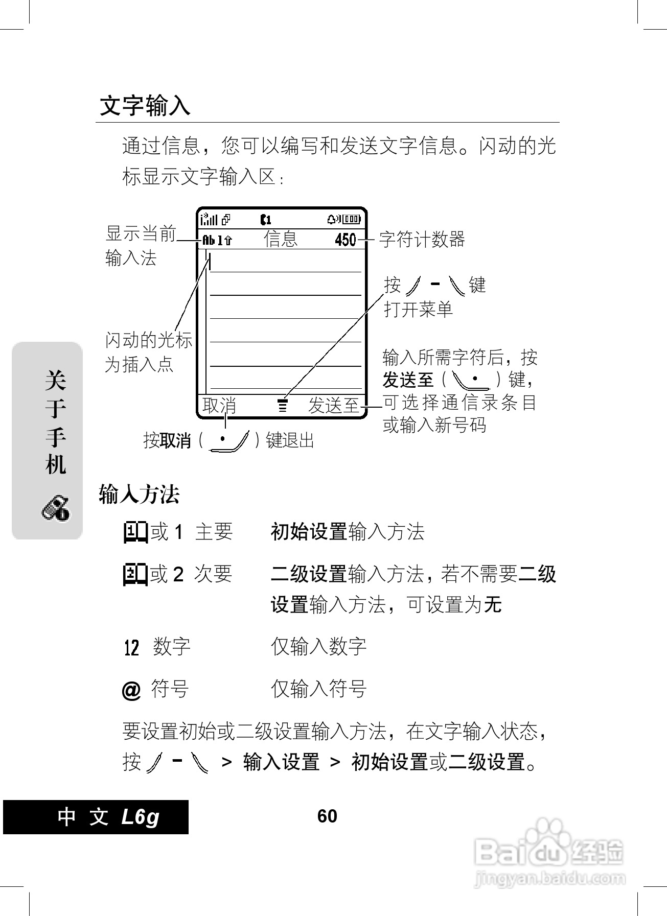 摩托罗拉L6G手机使用说明书:[7]