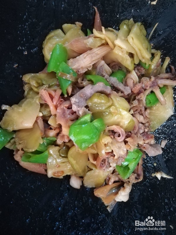 香辣干锅鱿鱼的做法