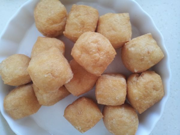 蒸酿虾仁豆腐泡