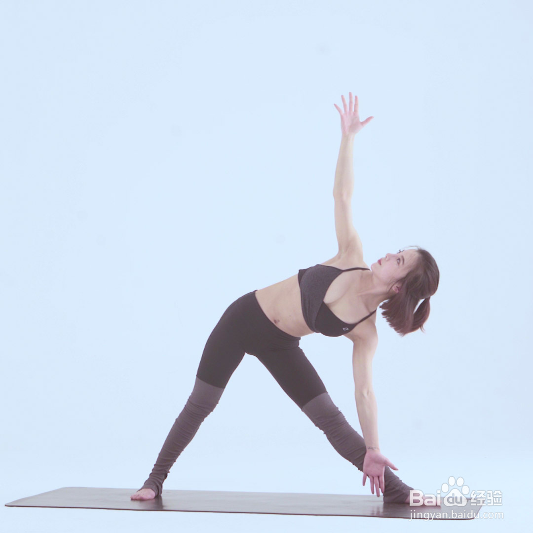 左侧三角式_瑜伽 · 平衡