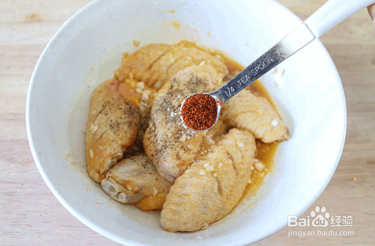 橙汁烤翅的做法