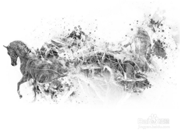 PS建筑插画教程