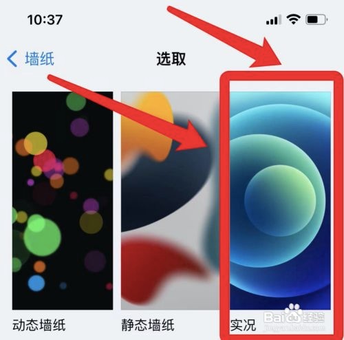 苹果12如何设置动态壁纸