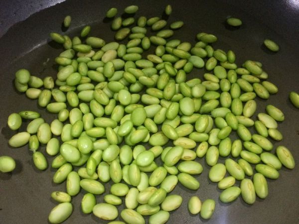 火腿玉米毛豆杂炒