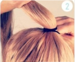 心机花苞头扎法图解