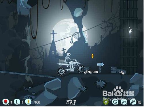 地狱摩托2小游戏怎么玩？