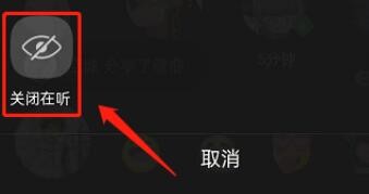 QQ音乐怎么隐藏在听状态