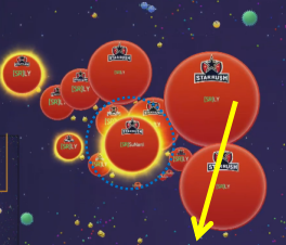 球球大作战如何才能学会踩球?